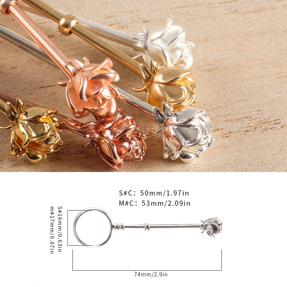 Rose J holder Ring